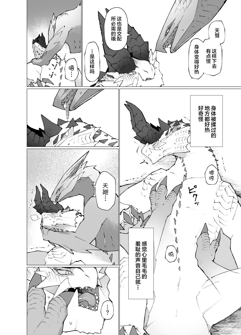 [Furufuru Aigodantai (taneimo)] Hoshi no Negai | 星愿 (Monster Hunter) [Chinese] [ZX个人汉化] [Digital] - Page 25