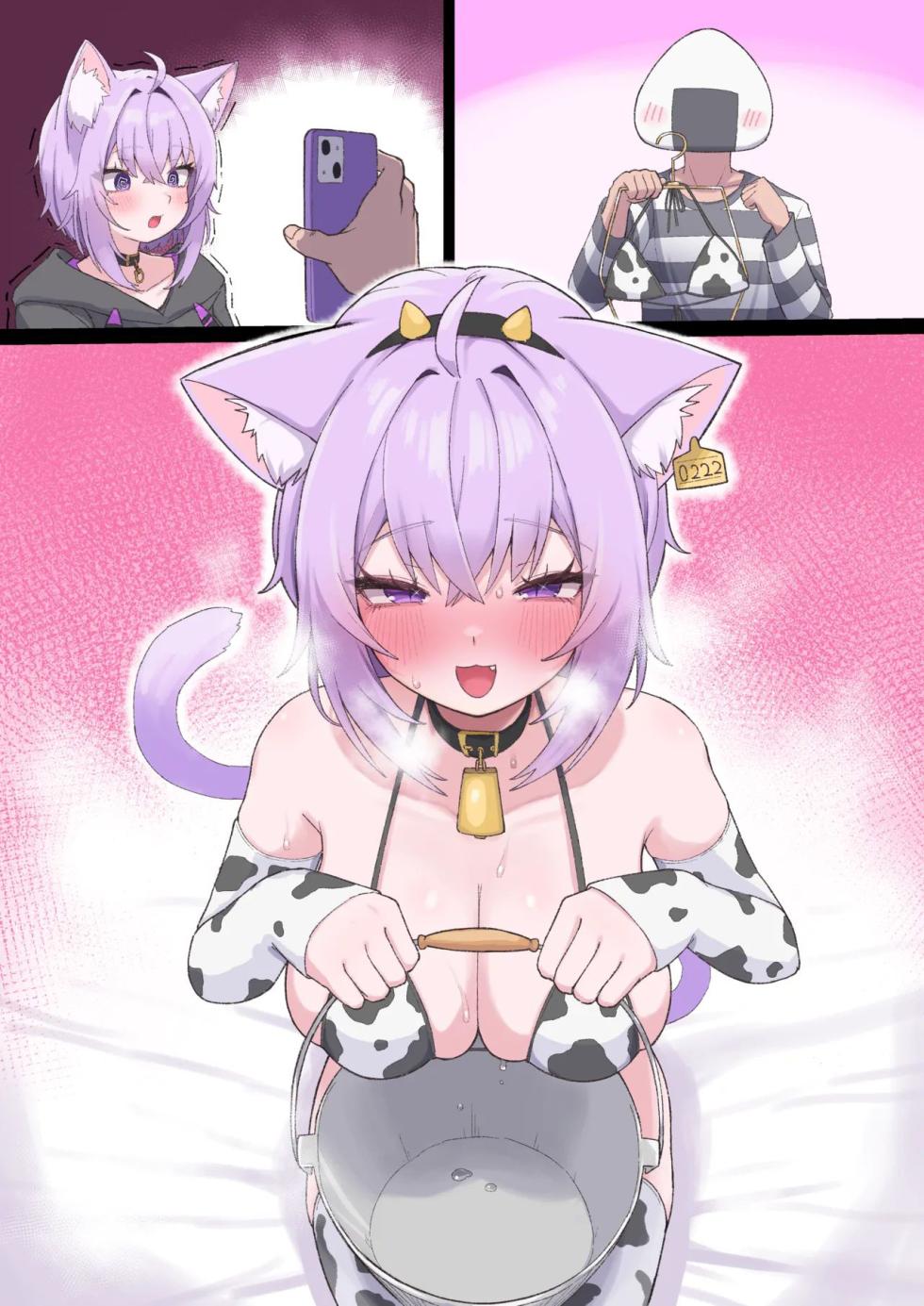 [Tkc‐てぃけし] 牛柄ビキニokyn (ホロライブ)-1280x - Page 6