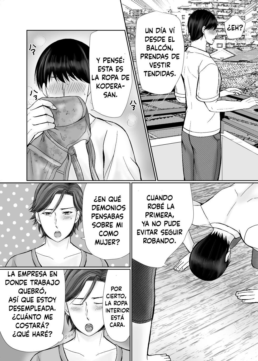 [Popotto Denki Ichigouten] Shitagi dorobō to mutchiri obasan [Spanish] - Page 6