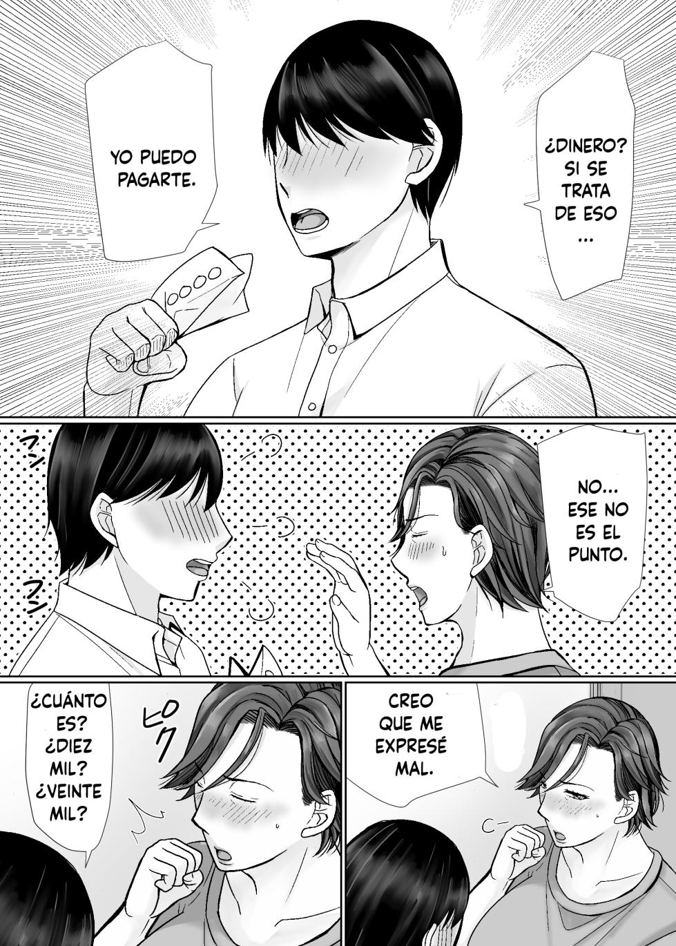 [Popotto Denki Ichigouten] Shitagi dorobō to mutchiri obasan [Spanish] - Page 7