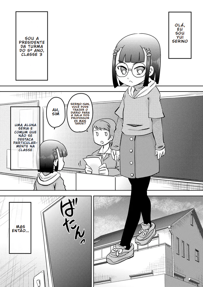 [Calpis Koubou (7ten Paoki)] Shoujo ni Chinko ga Haetekita | A Garotinha em Quem Nasceu um Pau [Portuguese-BR] [BLACKSUB] - Page 4