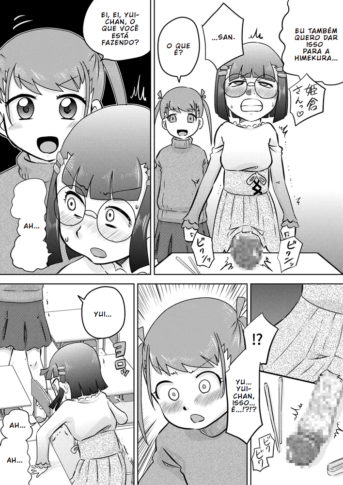 [Calpis Koubou (7ten Paoki)] Shoujo ni Chinko ga Haetekita | A Garotinha em Quem Nasceu um Pau [Portuguese-BR] [BLACKSUB] - Page 20