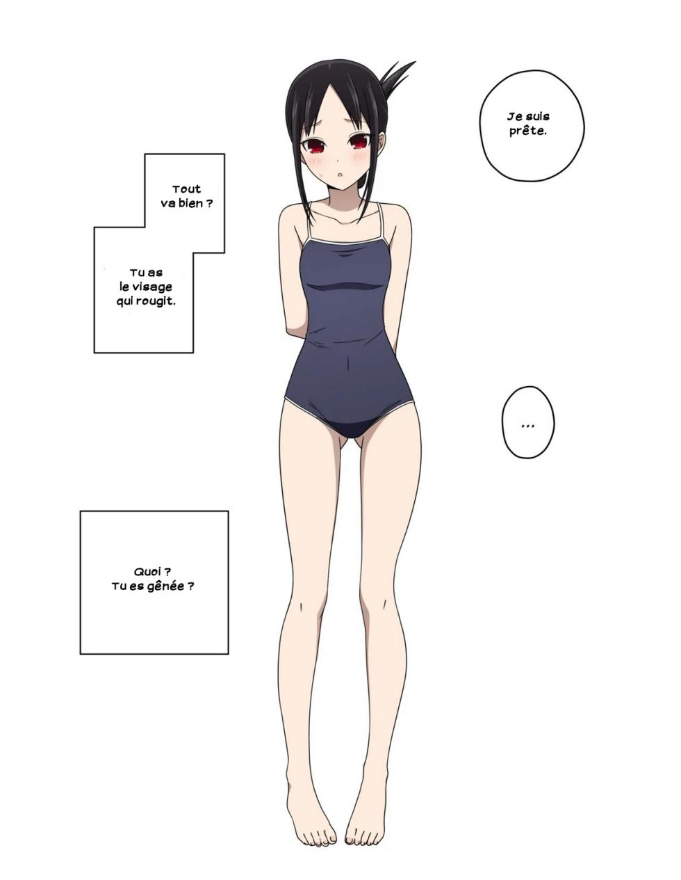 [Coro Fae] Shinomiya Kaguya's Swimsuit Photo Shoot - Part 1 & 2 [French] [Zer0] - Page 5