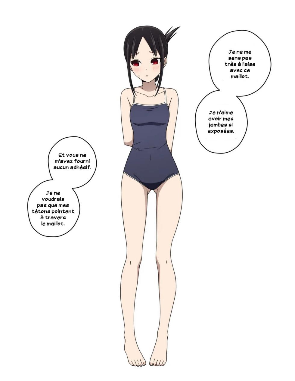 [Coro Fae] Shinomiya Kaguya's Swimsuit Photo Shoot - Part 1 & 2 [French] [Zer0] - Page 6