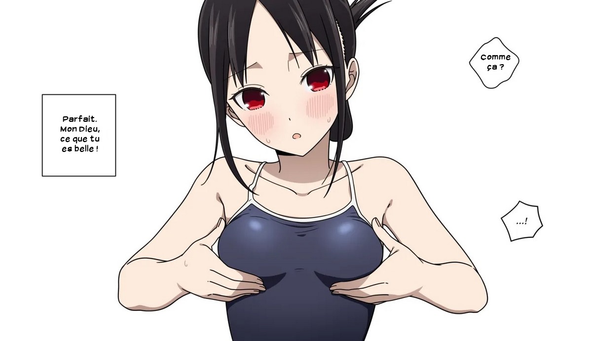 [Coro Fae] Shinomiya Kaguya's Swimsuit Photo Shoot - Part 1 & 2 [French] [Zer0] - Page 12