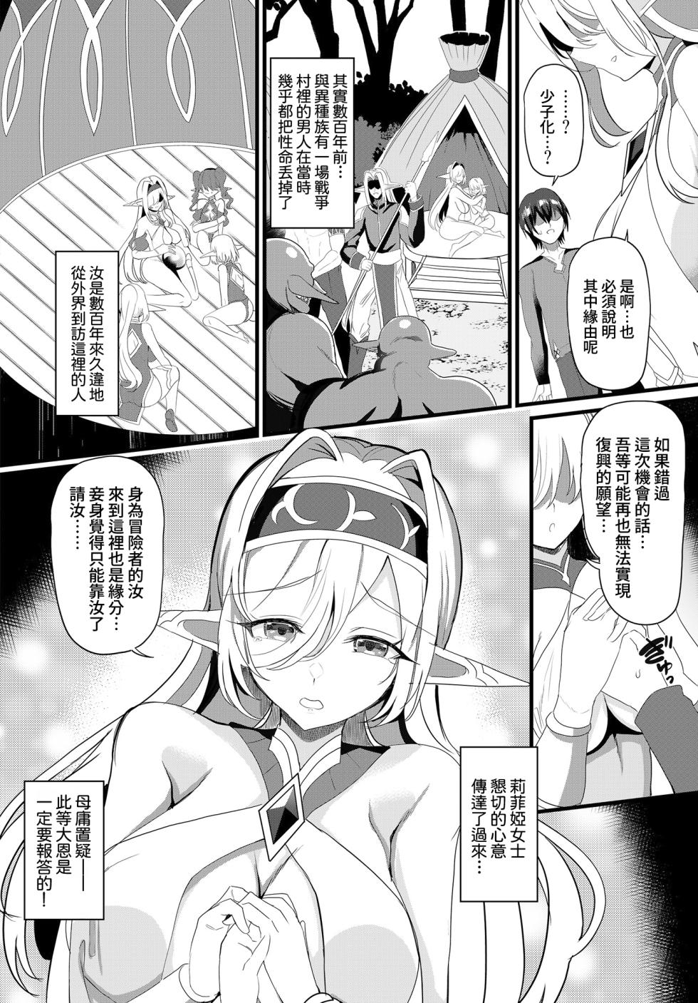 [Himuro Shunsuke] Kono Elf No Sato Ni Saikou O! (COMIC Luxuria vol.01) [Digital] [Chinese] [Amerins漢化] - Page 6