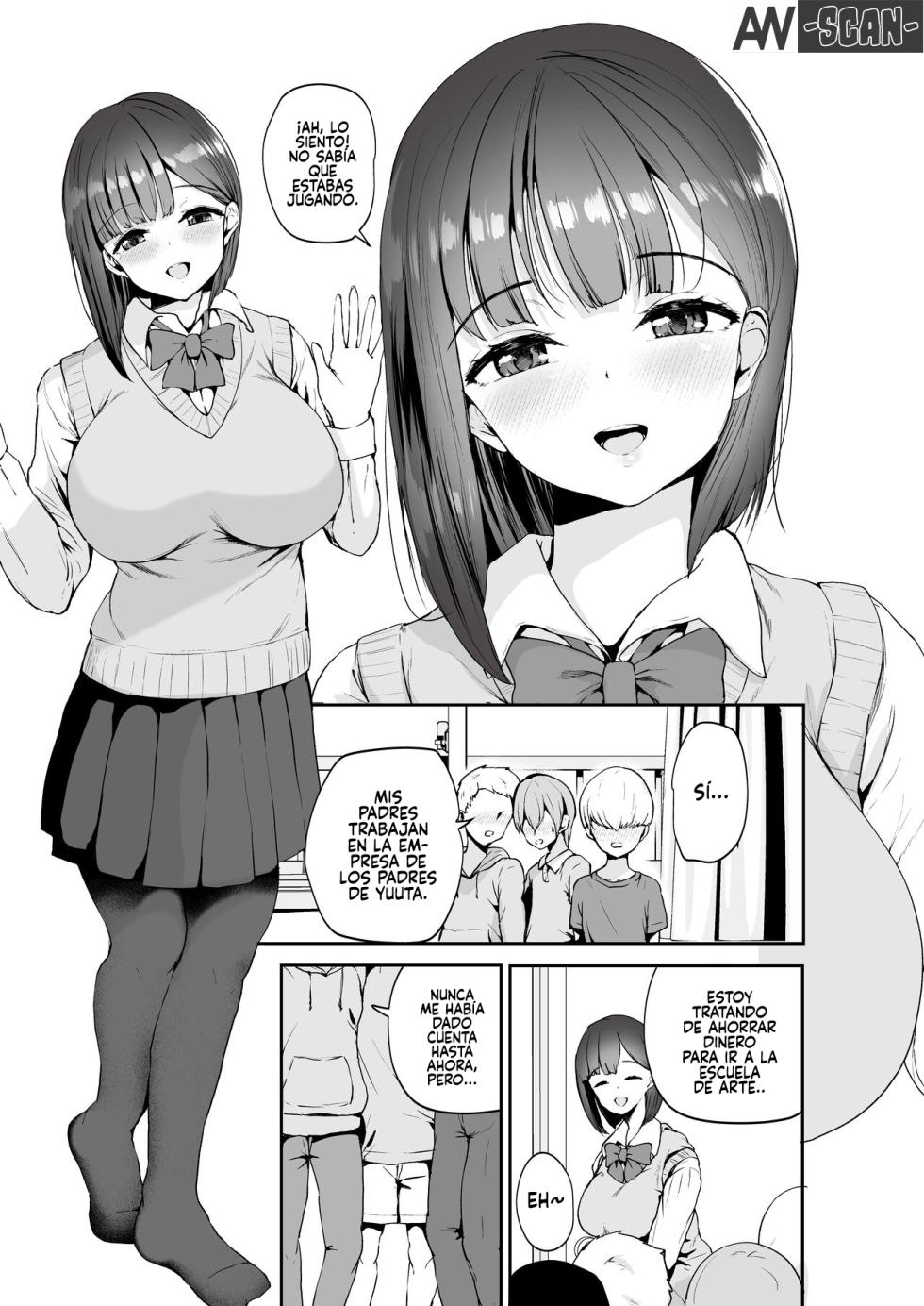 [RefRevo Comic (Muchipan)] AV Gokko ~Oya Gacha ni Atatta Kusogaki-tachi ni Yowami o Nigirare Okasareru Katei Kyoushi JK~｜Grabación AV ~Una tutora privada JK es violada por unos mocosos que se aprovechan de su debilidad~ [Spanish] [Andreww857 = -A.W. SCAN-] - Page 6