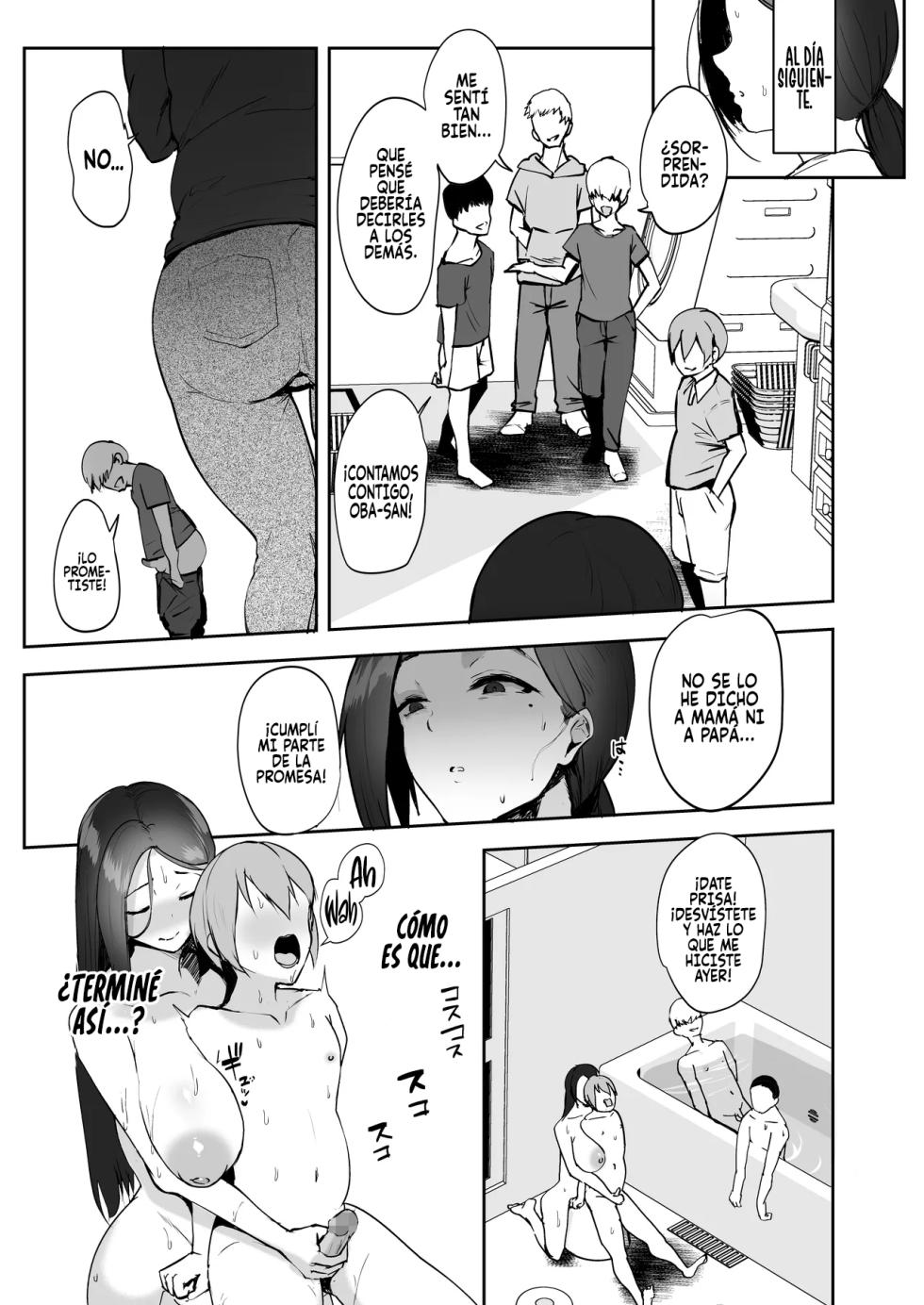 [RefRevo Comic (Muchipan)] AV Gokko 2 ~Kusogaki Chinponi Ochiru Kyonyuzuma~｜Grabación AV 2 ~Una esposa tetona se enamora del pene de un mocoso malcriado~ [Spanish] [Andreww857 = -A.W. SCAN-] - Page 10