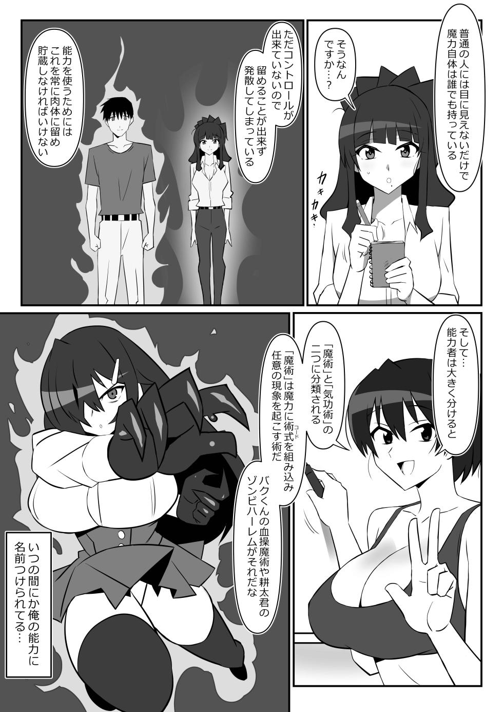 [Circle Kagemusha (Kagemusha)] Zombie Harem Life ~Koutai Mochi no Ore to Bakunyuu Zombie~ 11 - Page 6