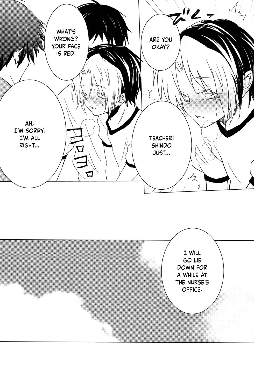 (HaruCC22) [Doku69 (ZACRO)] Shougi-bu Buchou ni Koi o Shita Ore wa, Aitsu no Kao Koe Nioi o Omoidasu Dake de Konna ni Ecchi na Karada ni Natte Shimaimashita. | After I Fell in Love with the Captain of the Shogi Club, My Body Becomes This Lewd Just by Thinking About His Face, Voice and Scent. (Hikaru no Go) [English] {Chin²} - Page 9