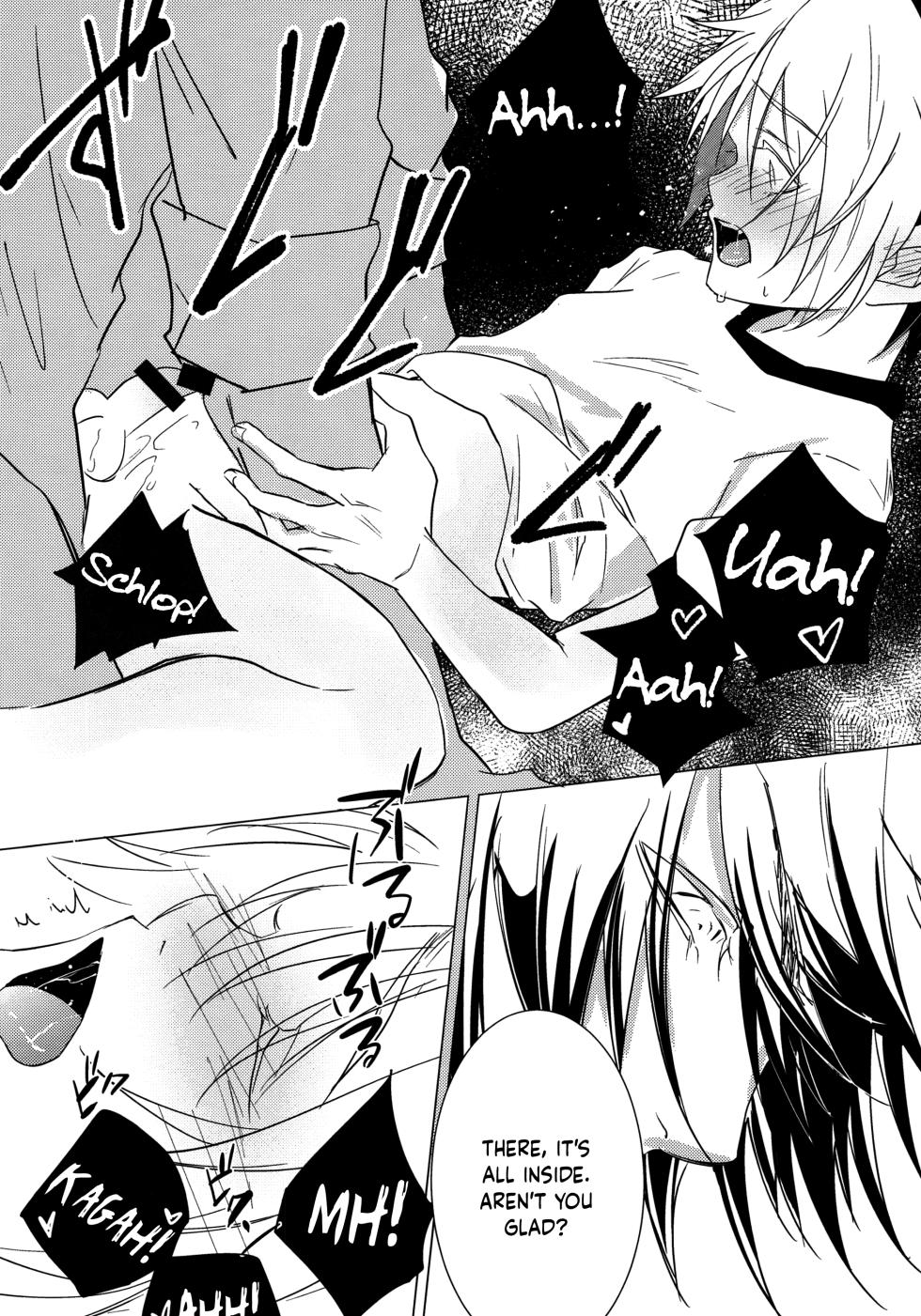 (HaruCC22) [Doku69 (ZACRO)] Shougi-bu Buchou ni Koi o Shita Ore wa, Aitsu no Kao Koe Nioi o Omoidasu Dake de Konna ni Ecchi na Karada ni Natte Shimaimashita. | After I Fell in Love with the Captain of the Shogi Club, My Body Becomes This Lewd Just by Thinking About His Face, Voice and Scent. (Hikaru no Go) [English] {Chin²} - Page 22