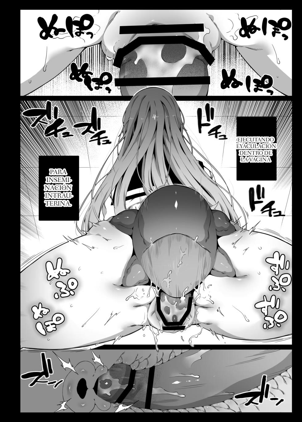 [Nani (Nanita)] Ninshiki Sogai de Ninshiki Sarenai Uchuujin ga Chikyuu de Hanshoku suru Hanashi [Spanish] - Page 23