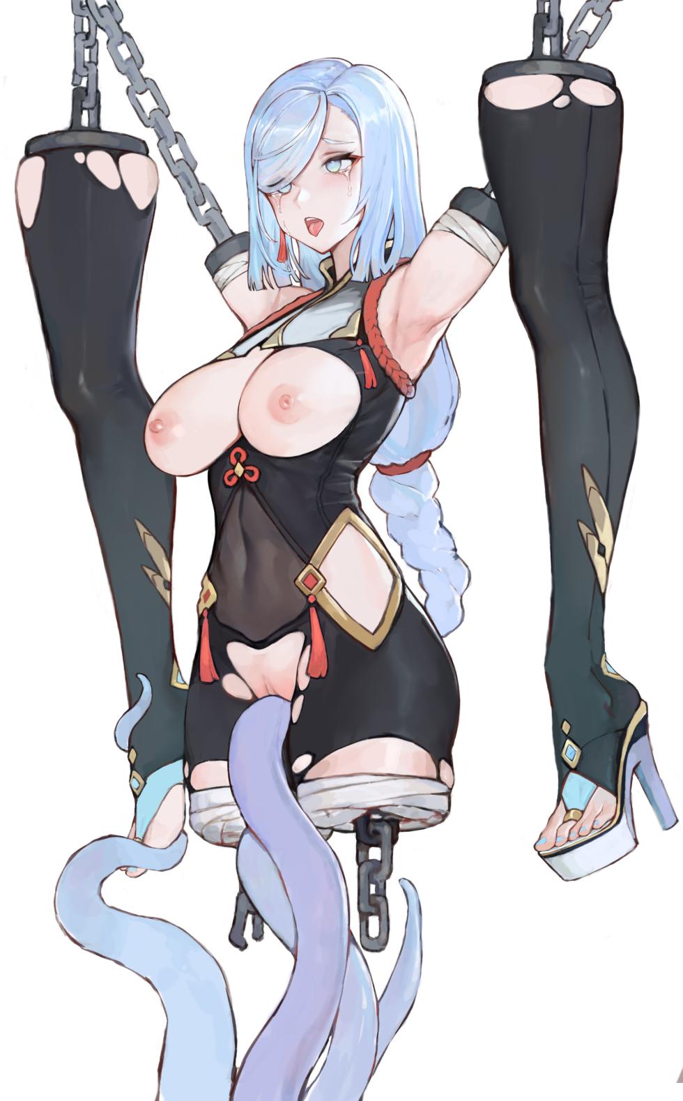 [Guro|猎奇] Shenhe（申鹤）R-18G collection - Page 38