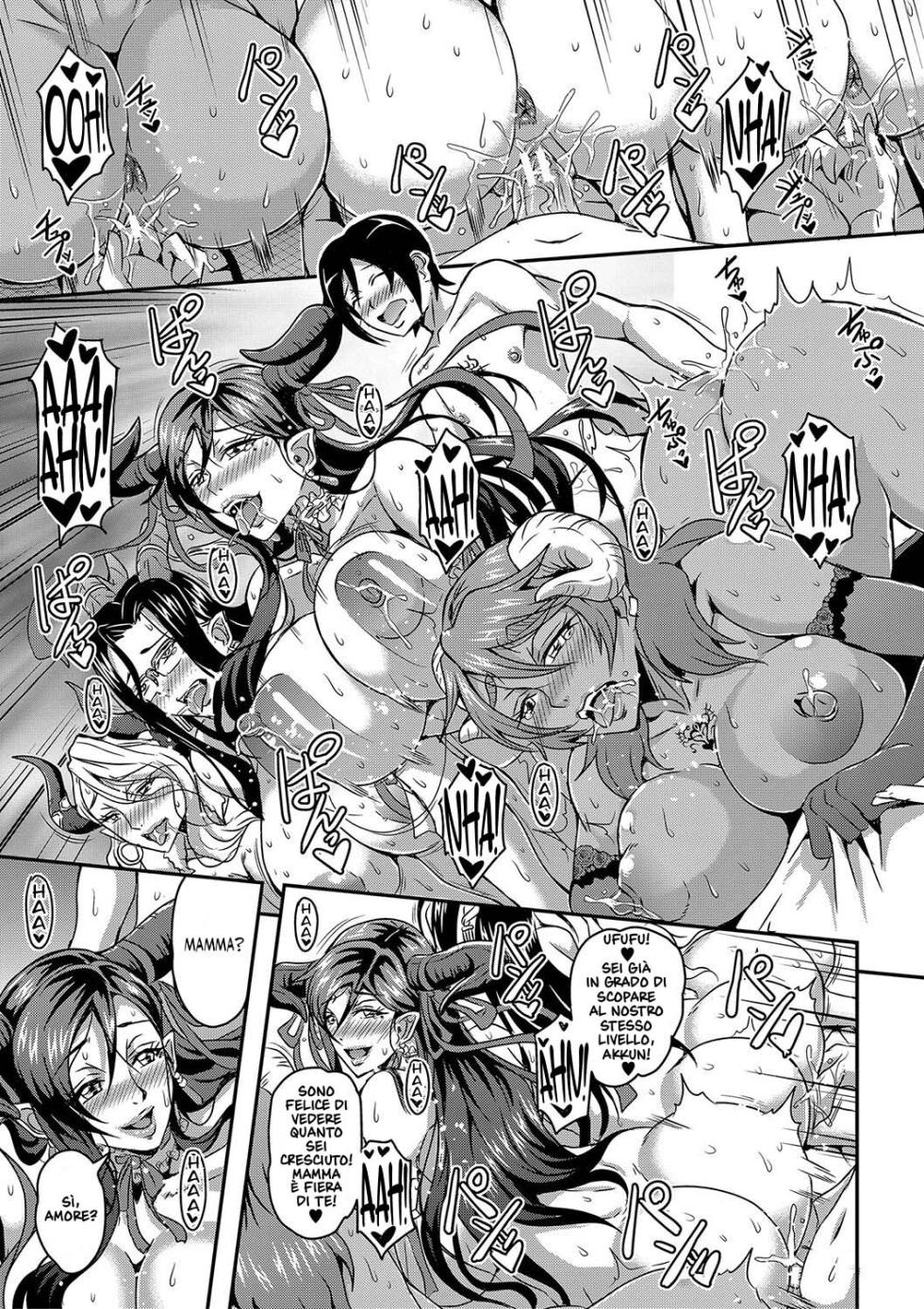 [Mifune Seijirou] Boku to Succubus Mama-tachi to no Harem Life | Alle Prese con la Mia Vita in un Harem di Mamme Succubi. Cap. 1-5 [Italian] [Hentai Fantasy] - Page 36