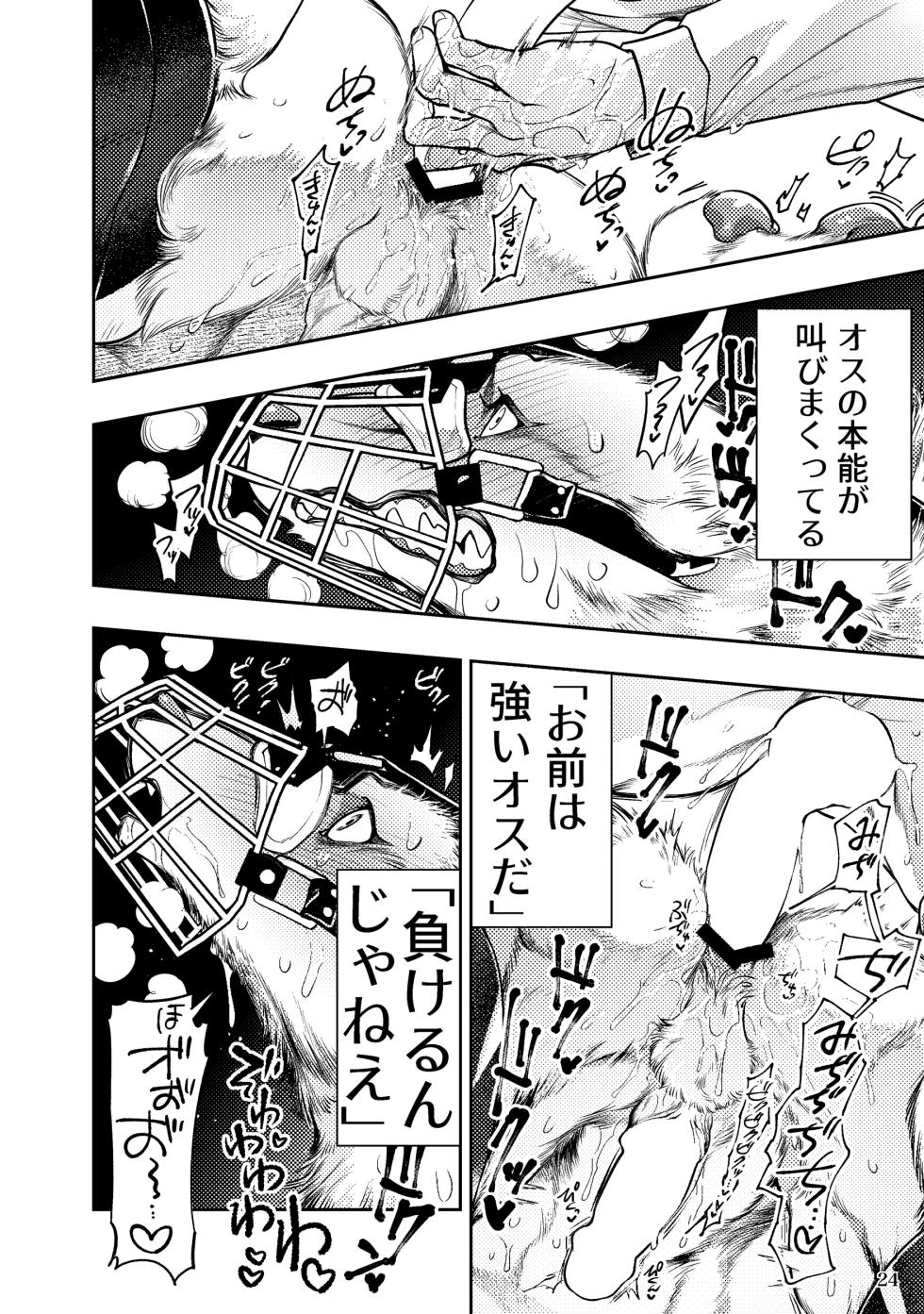 [GiGiGi Myou]狼獣人、人間風俗へ行く     総集編 - Page 24