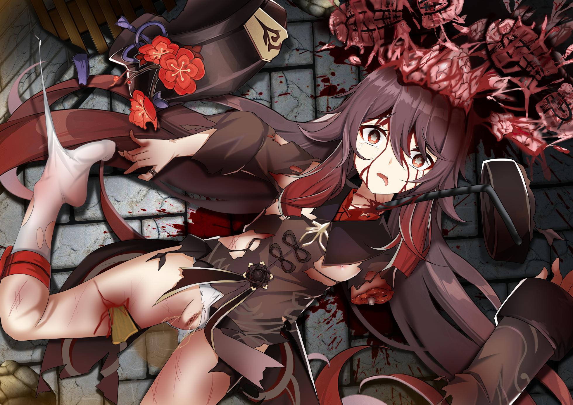 [Guro|猎奇] Hutao（胡桃）+ Fischl（菲谢尔) R-18G collection - Page 17