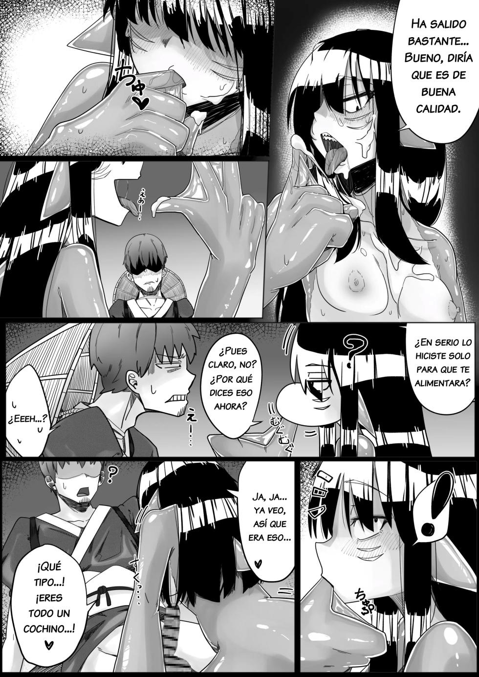 [Tyomoranma] Same Musume to Eroi Koto Suru | Haciendo cosas eroticas con una chica tiburon [Spanish] - Page 12