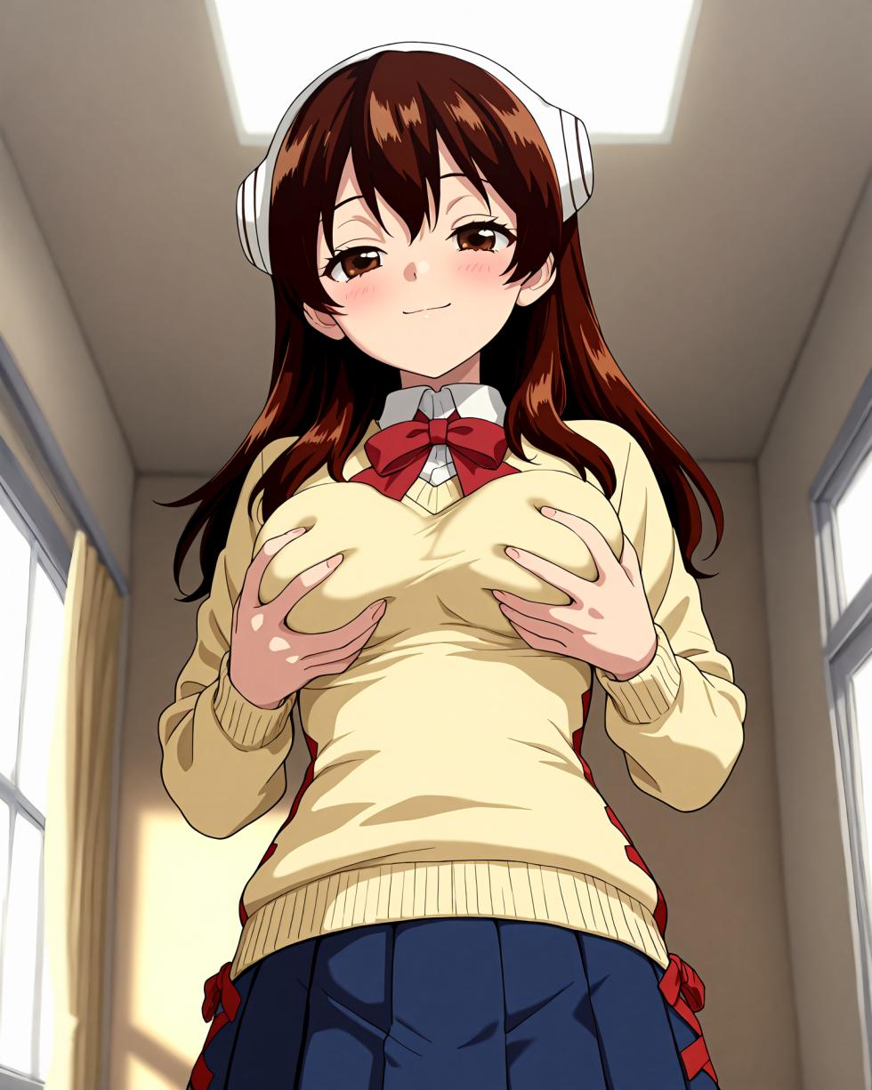 [Ponchoman] Yuzuriha Ogawa - Dr. Stone [AI Generated] - Page 3