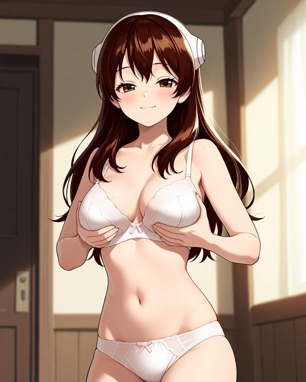 [Ponchoman] Yuzuriha Ogawa - Dr. Stone [AI Generated] - Page 7