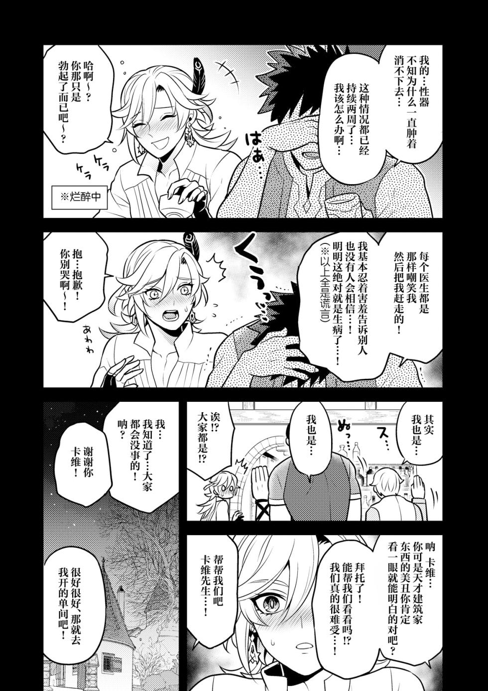 [Hatonic (Yokonaka)] MADMAN'S STUDY (Genshin Impact) [Chinese] [Digital] - Page 4