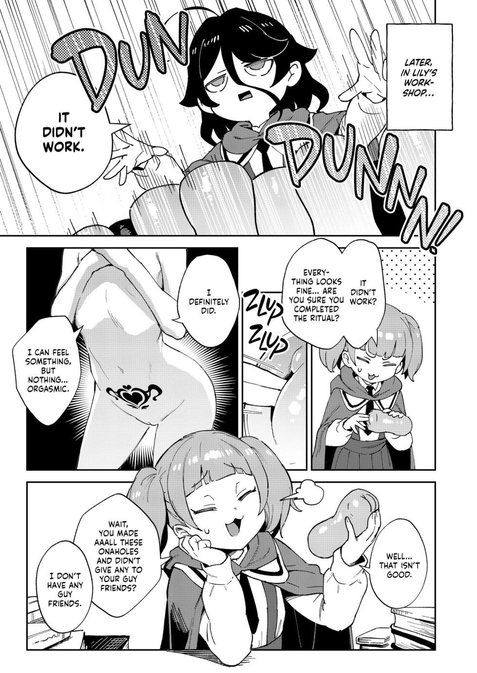 [Chouzankai (TER)] THE LITTLE ONAHOLE GIRL Den Lille Pige med Gummikusserne [English] [Decensored] [Digital] - Page 8