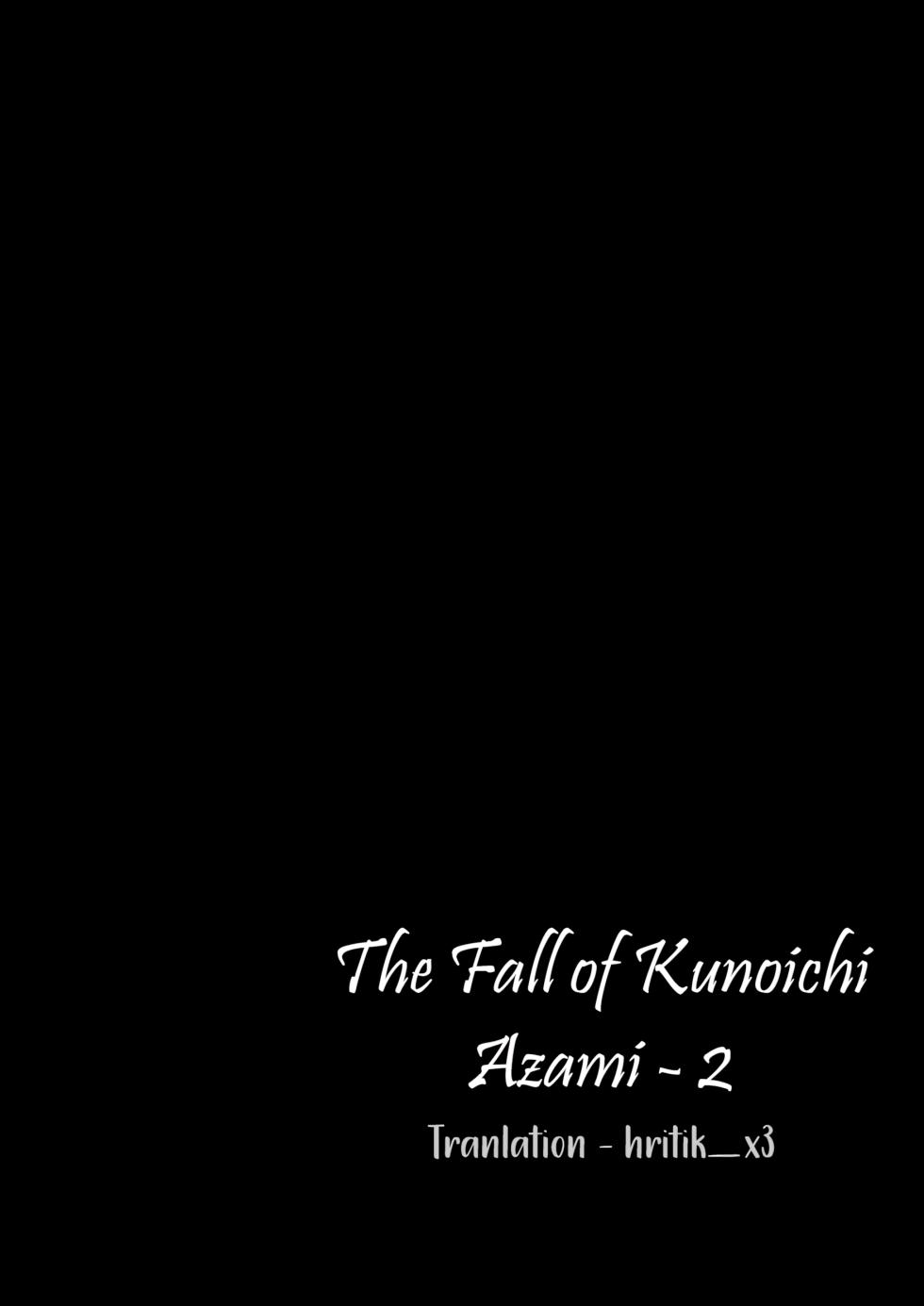 [Tamatamasanmyaku (Tamatanuki)] Kunoichi Azami ga Ochiru Made 2 [English] [Digital] - Page 3