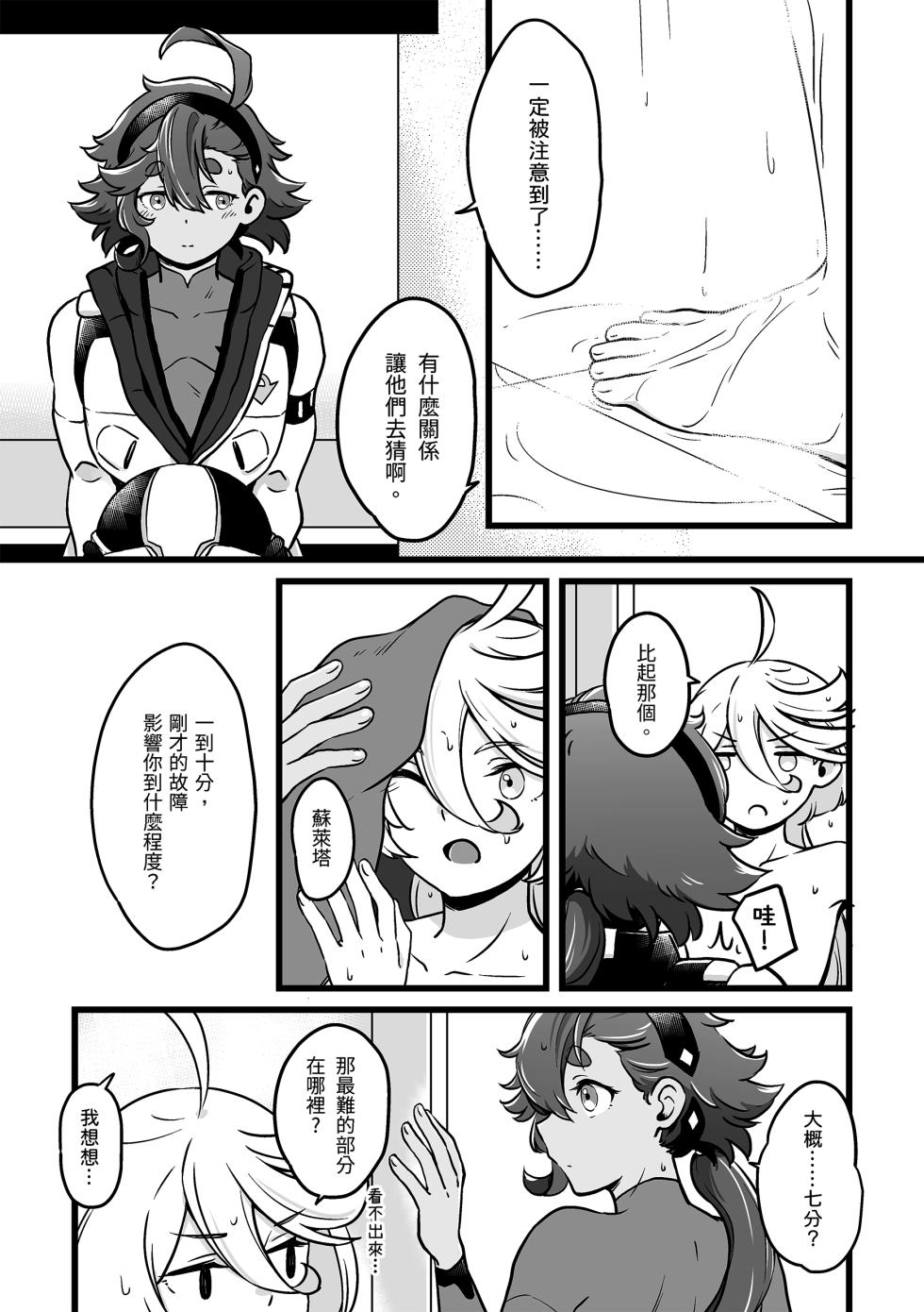 [西宿舍洗衣間 (Tonton)] 很明顯吧(機動戦士ガンダム 水星の魔女) [中国語] [DL版] - Page 23