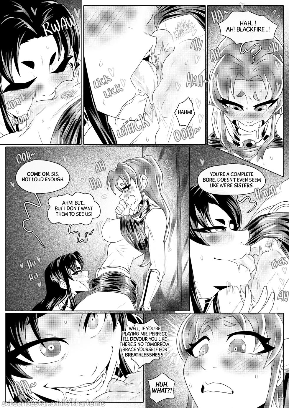 [Khartemis] Starfire & Blackfire: Fires Of Tamaran (Teen Titans) - Page 13
