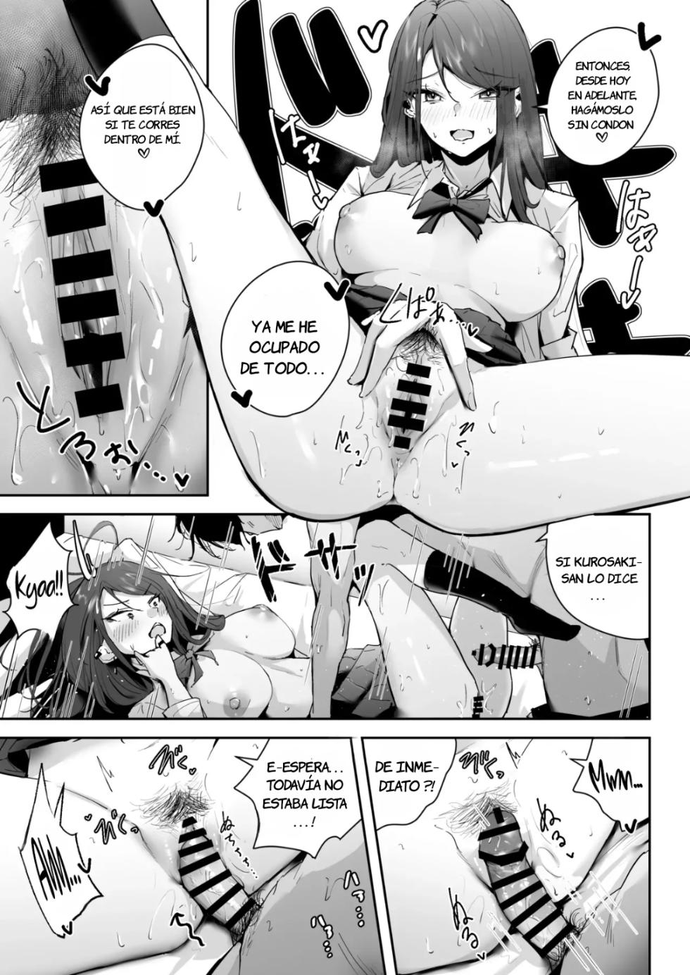 [Unitoshiki] Zako Manko SeFri no Kurosaki-san｜La Débil Vagina Mi Amiga Sexual, Kurosaki-san [Spanish] [JFairy Traslate] [Digital] - Page 6