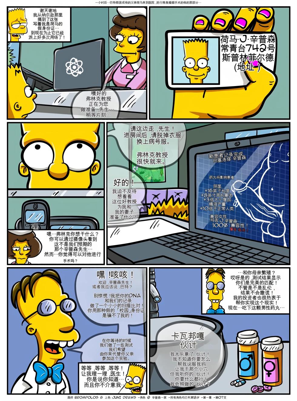 [Brompolos_Ventzx1_Riukykappa] The Sexensteins (Simpsons) [Ongoing][Chinese] [Ai翻譯] - Page 8