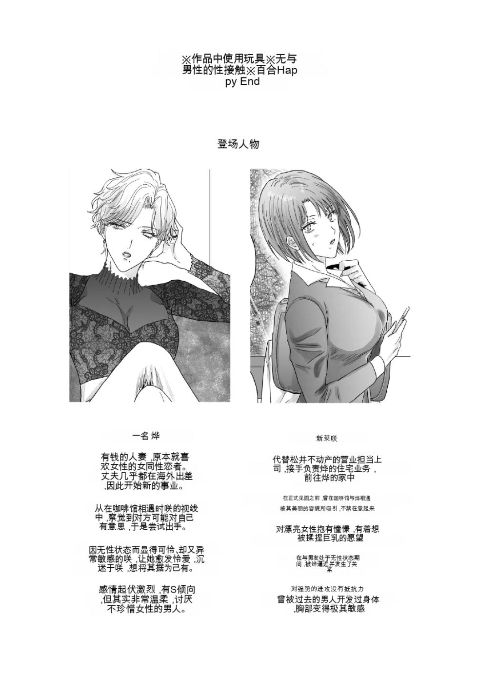 [7menzippo (Kamishira Akira)] Nonke Onna, Lesbian Hitozuma ni NTR masu. 3[中国翻译] - Page 2