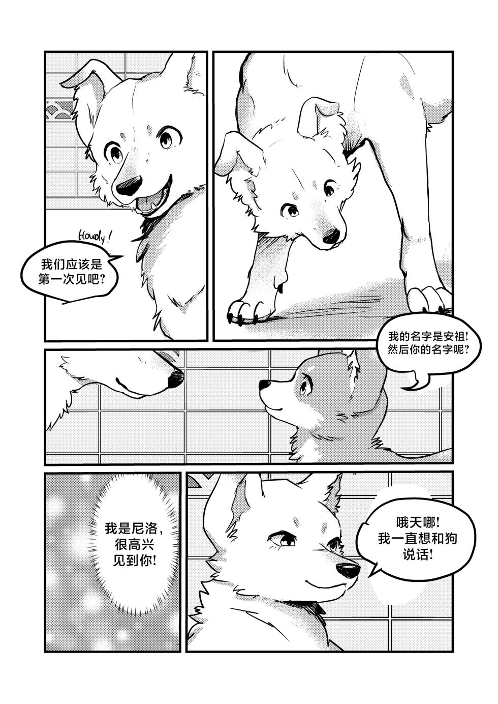 [Kon Juuichibai (Momou)] 既然我变成狗了，那不就得和狗H吗？！ [海豚之涌众筹汉化] [Digital] - Page 5