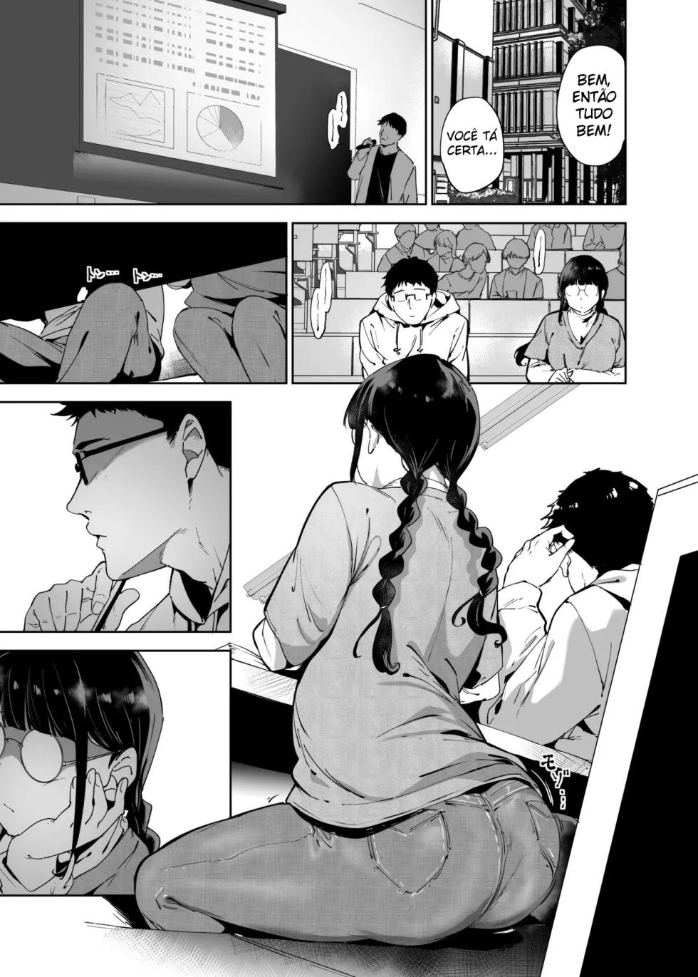 [Ringoya (Alp)] Otaku Tomodachi to no Sex wa Saikou ni Kimochi Ii 3 [Portuguese-BR] - Page 4