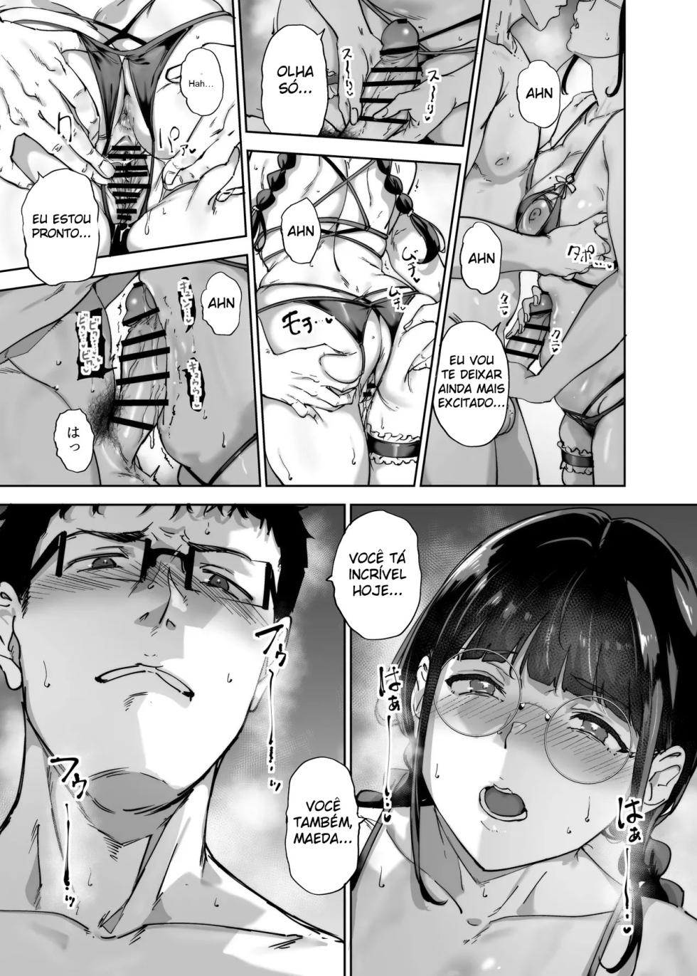 [Ringoya (Alp)] Otaku Tomodachi to no Sex wa Saikou ni Kimochi Ii 3 [Portuguese-BR] - Page 26