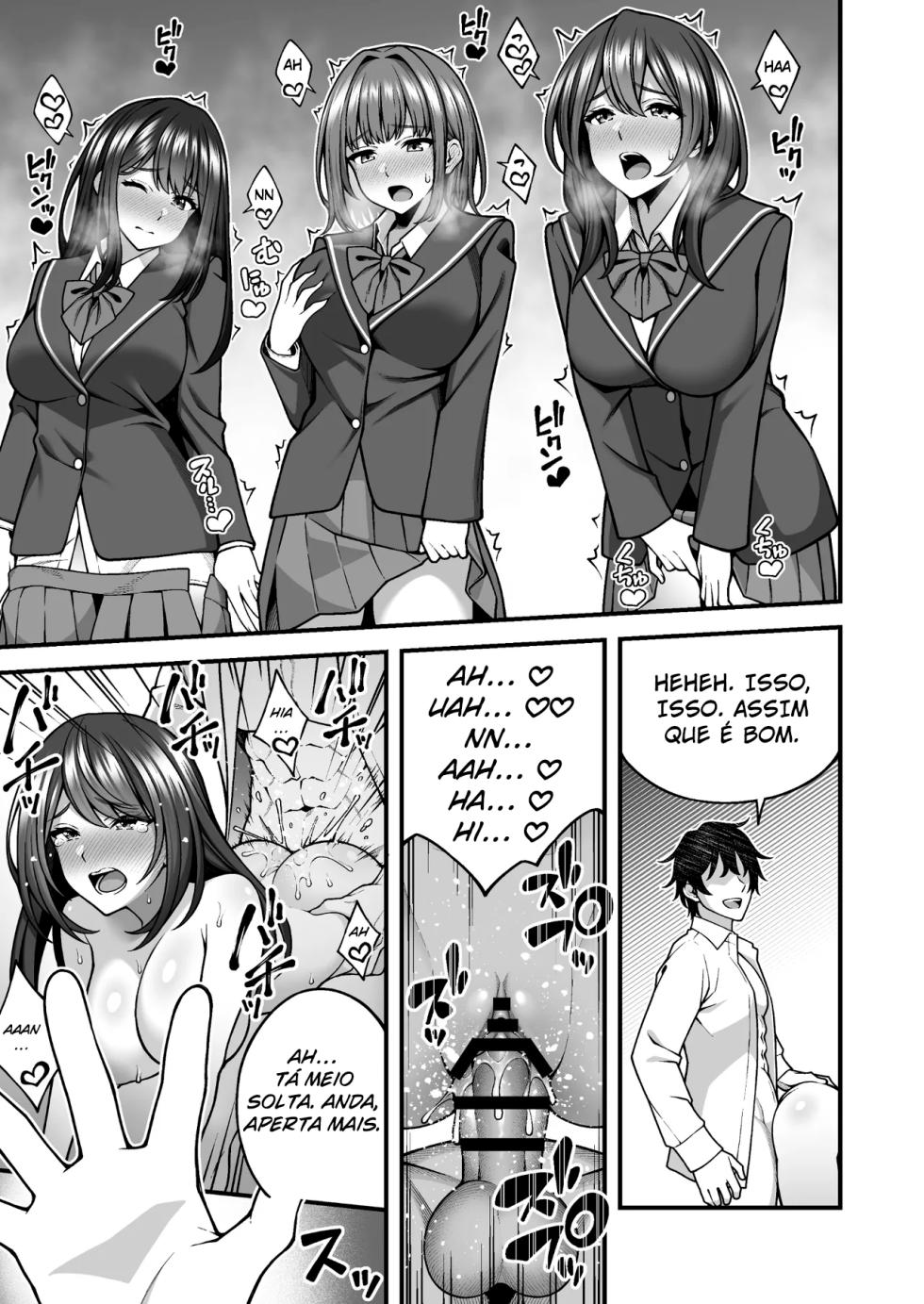 [Doushoku (INAGITA)] Saimin Gakuen 5 Saiminjutsu de Yari Houdai no Gakuen Harem o Te ni Ireta Ore [Portuguese-BR] [Digital] - Page 7