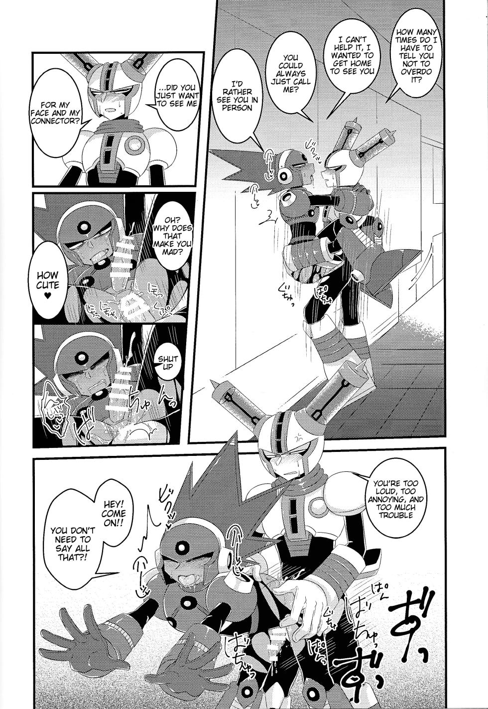 [B-G, PUSH (Aoinu, Kurari ssa)] Ra bura bu hiyuburakunga mitai hon! (Mega Man 11) [English] [Tigoris Translates] - Page 3