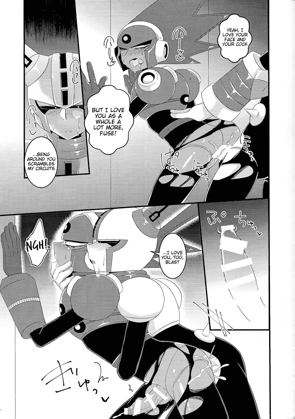 [B-G, PUSH (Aoinu, Kurari ssa)] Ra bura bu hiyuburakunga mitai hon! (Mega Man 11) [English] [Tigoris Translates] - Page 4