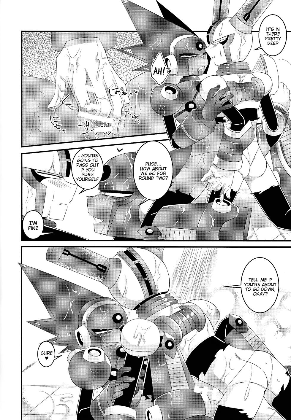 [B-G, PUSH (Aoinu, Kurari ssa)] Ra bura bu hiyuburakunga mitai hon! (Mega Man 11) [English] [Tigoris Translates] - Page 7