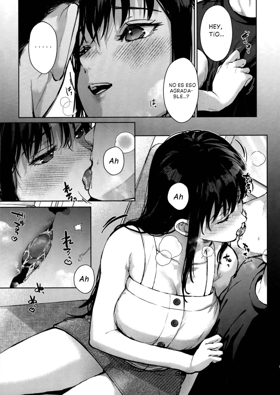 (C106) [Renainou (Mizuyuki)] Watashi ni wa Oji-san Shika Inai Kouhen｜Solo tengo a mi tío -Segunda Parte- [Spanish] [Yisus Translations] - Page 8