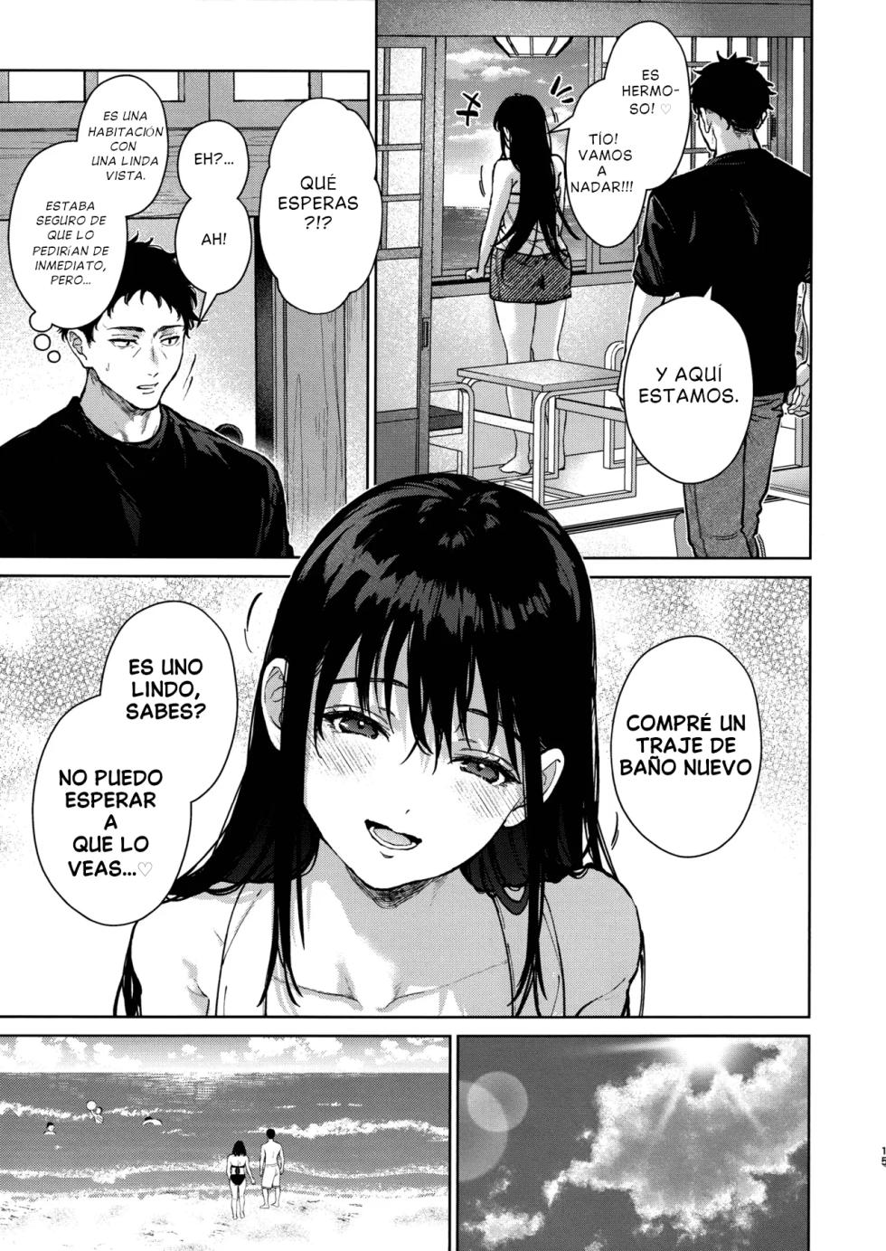 (C106) [Renainou (Mizuyuki)] Watashi ni wa Oji-san Shika Inai Kouhen｜Solo tengo a mi tío -Segunda Parte- [Spanish] [Yisus Translations] - Page 14