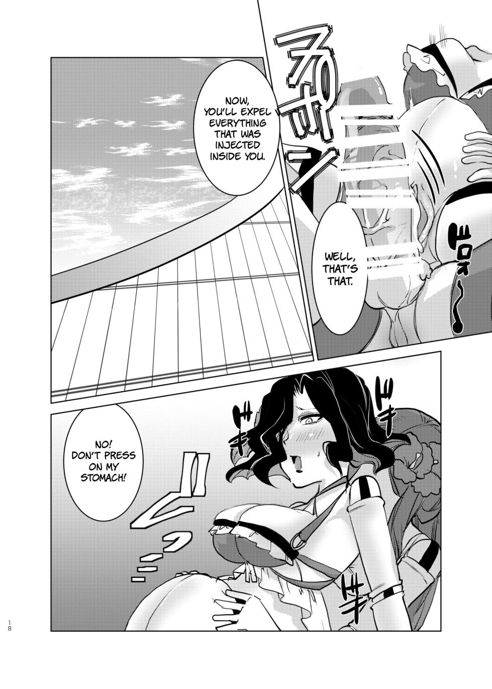 [Ikka Risan (Shibako)] Autoscorer ga Mizube de Sukebe na Me ni Au | The Autoscorers End Up In A Seaside Sex Fest (Senki Zesshou Symphogear) [English] [The People With No Name] [Digital] - Page 17