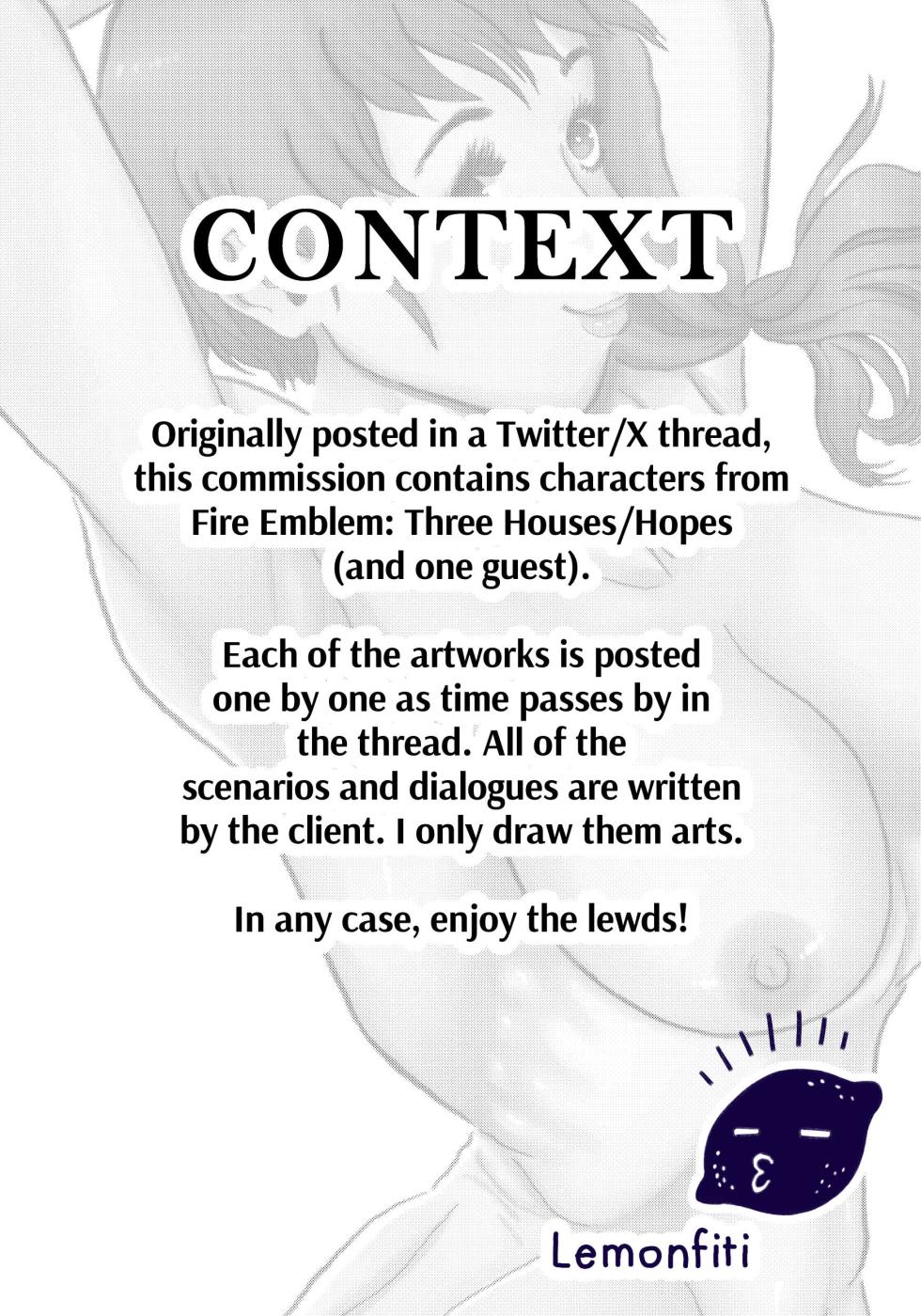 Lemonfiti Commission -  Fire Emblem Three Houses - Love and Limelight - Page 2