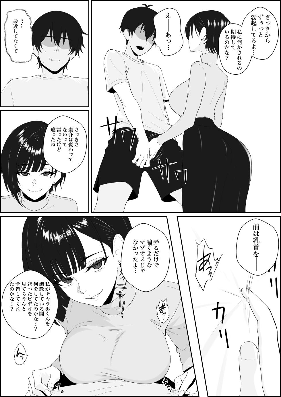 [成人14歳 (三角ノエル)] 寝取られた彼女が女王様になって帰ってきた～ルーインドで金玉をカラにされて前立腺を弄られて何度も何度もメスイキして調教されるお話～ - Page 13