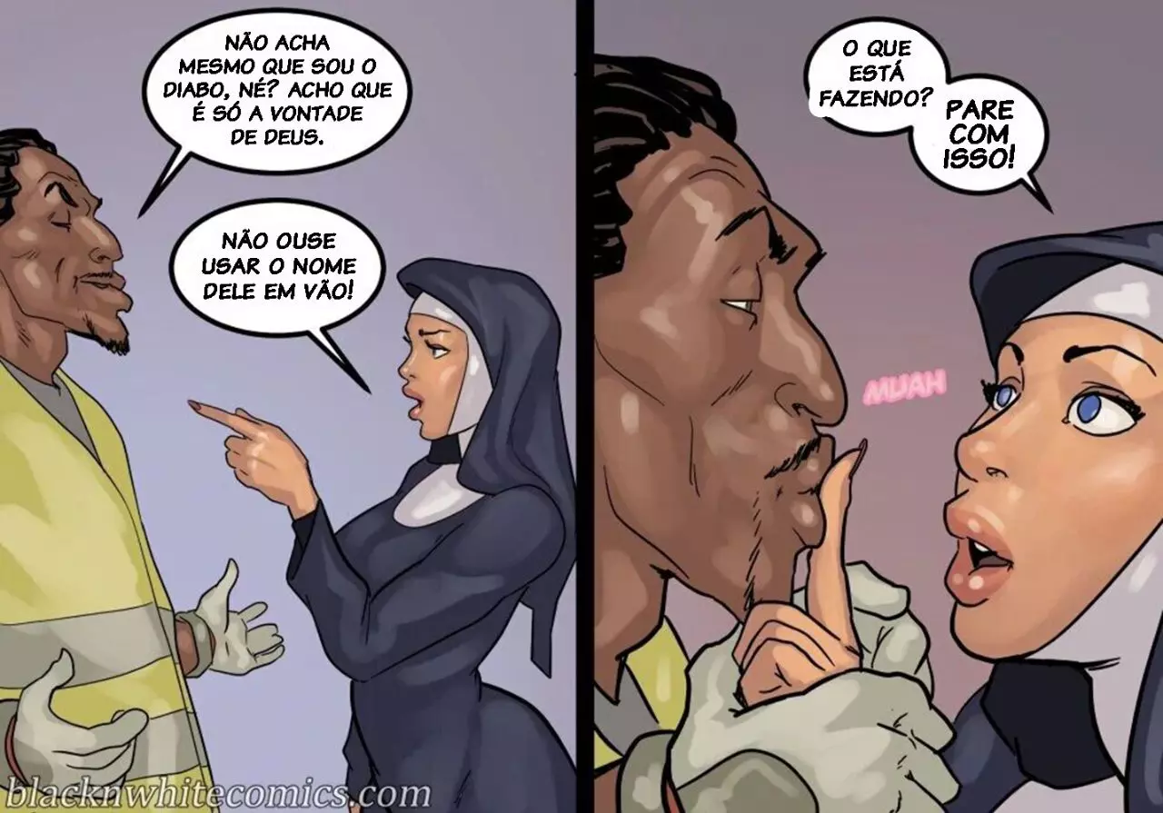 [BlacknWhite (Yair)] Black Devotion [PT-BR] - Page 39