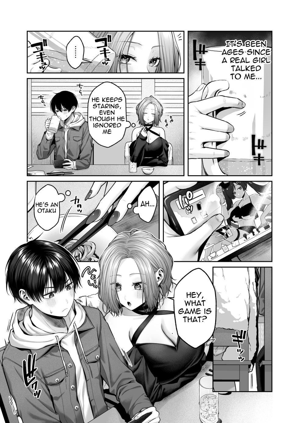 [YZ+ (Yuzuto Sen)] Nijigen Otaku-kun wa Gal Oppai de Kan Ochi Shasei | Otaku-kun is utterly defeated and cum hard thanks to the gyaru's boobs [Digital] [English] [meganekun_tl] - Page 5