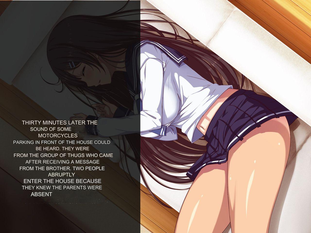 [Lyricbox (Blast)] Aru Hi, Otouto ga Nozokimita no wa Furyou-tachi ni Konsui Rape Sareru Daisuki datta Ane no Sugata datta. - Page 11