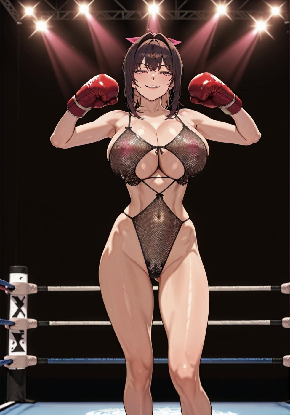 [NT00 Fans' Fan-Created AI Works] Yumi's Adult Show Performance (1) - Pole Dancing and Boxing [AI Generated] - Page 34