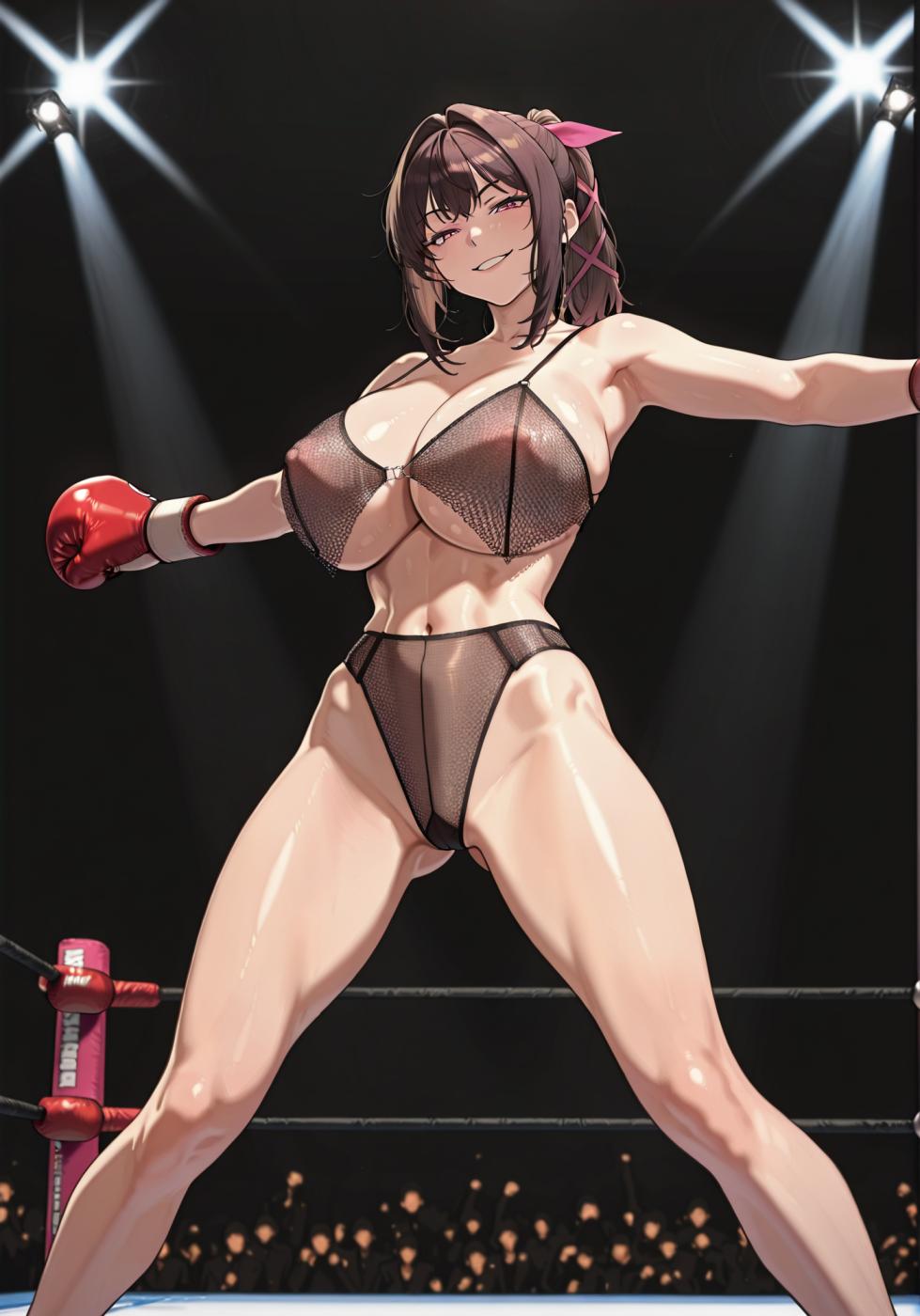 [NT00 Fans' Fan-Created AI Works] Yumi's Adult Show Performance (1) - Pole Dancing and Boxing [AI Generated] - Page 36
