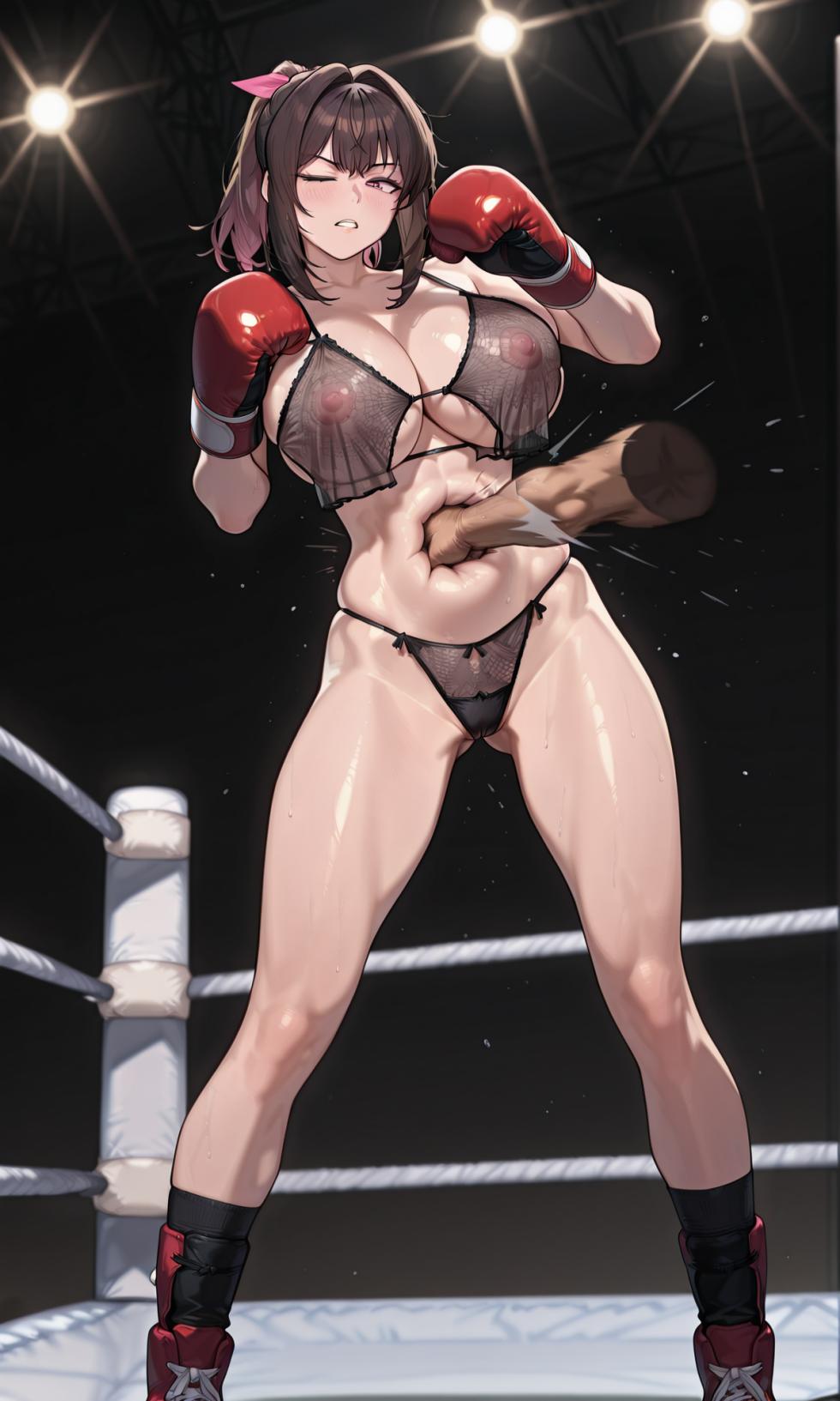 [NT00 Fans' Fan-Created AI Works] Yumi's Adult Show Performance (1) - Pole Dancing and Boxing [AI Generated] - Page 37