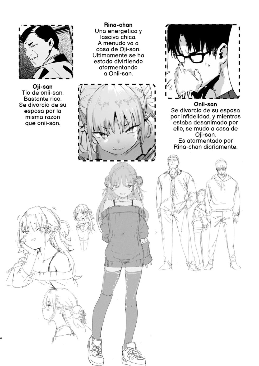 [Mochi-ya (Karoti)] Mesugaki Rina-chan VOL. 2｜Pequeña Puta Rina-chan VOL.2 [Spanish] [Flat is Justice!] [Decensored] [Digital] - Page 3